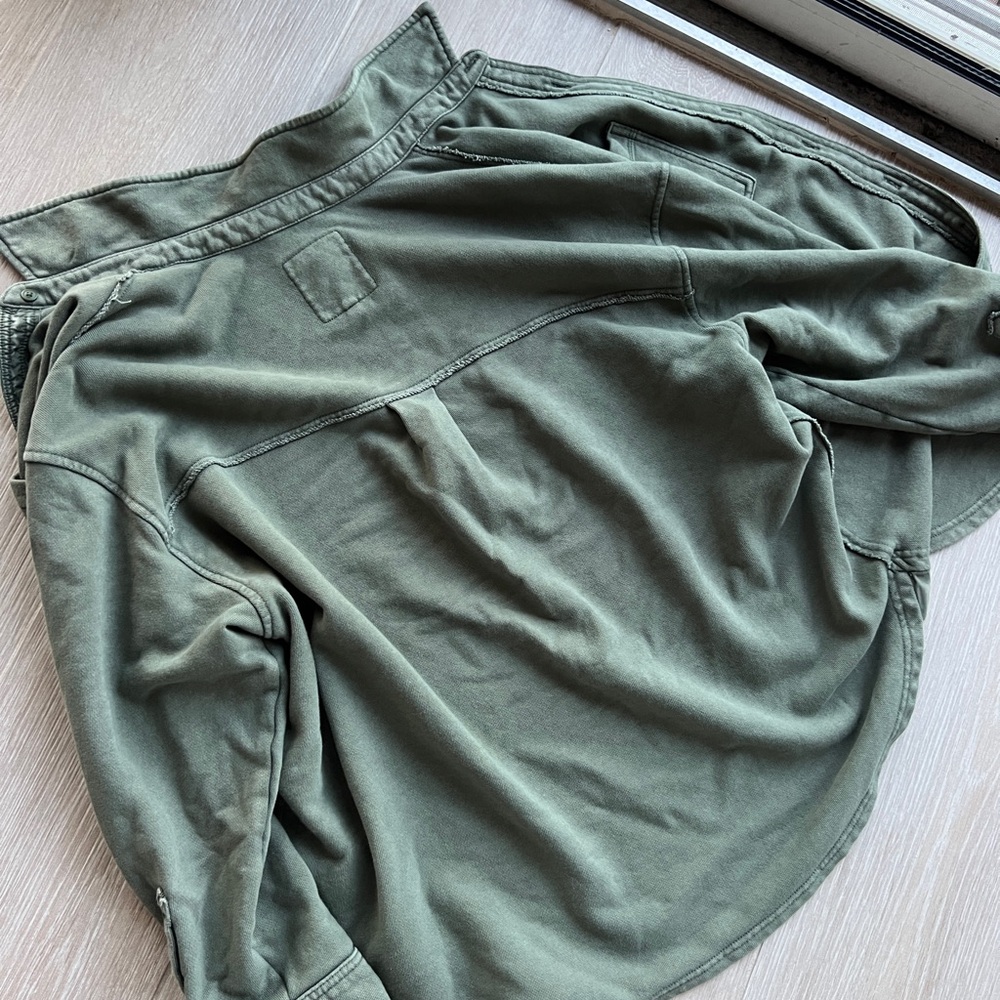 Aerie Olive Utility Jacket - Picture 9 of 10